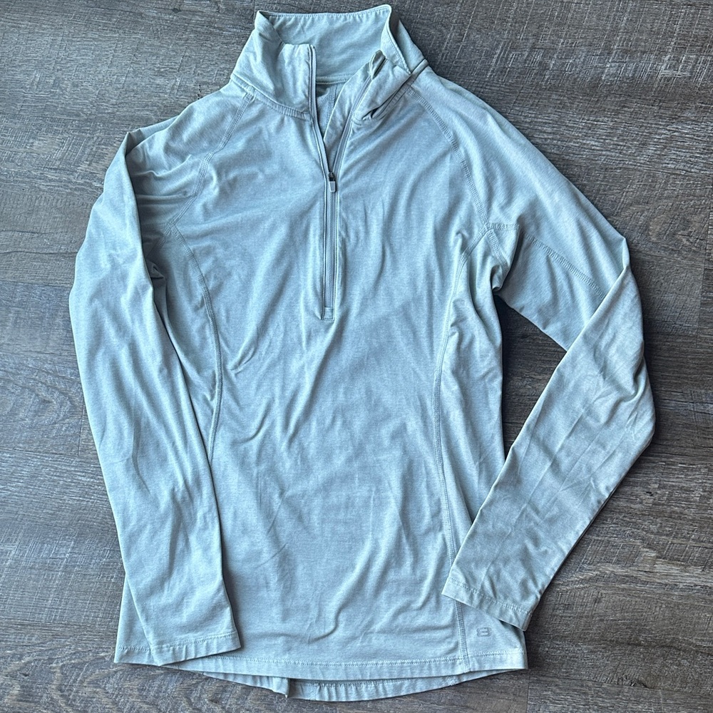 Layer 8 Women's Long Sleeve Top - Soft Gray